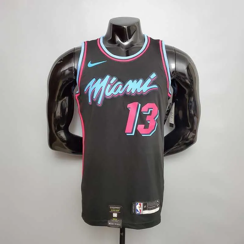 ADEBAYO#13 Miami Heat V-neck black 9