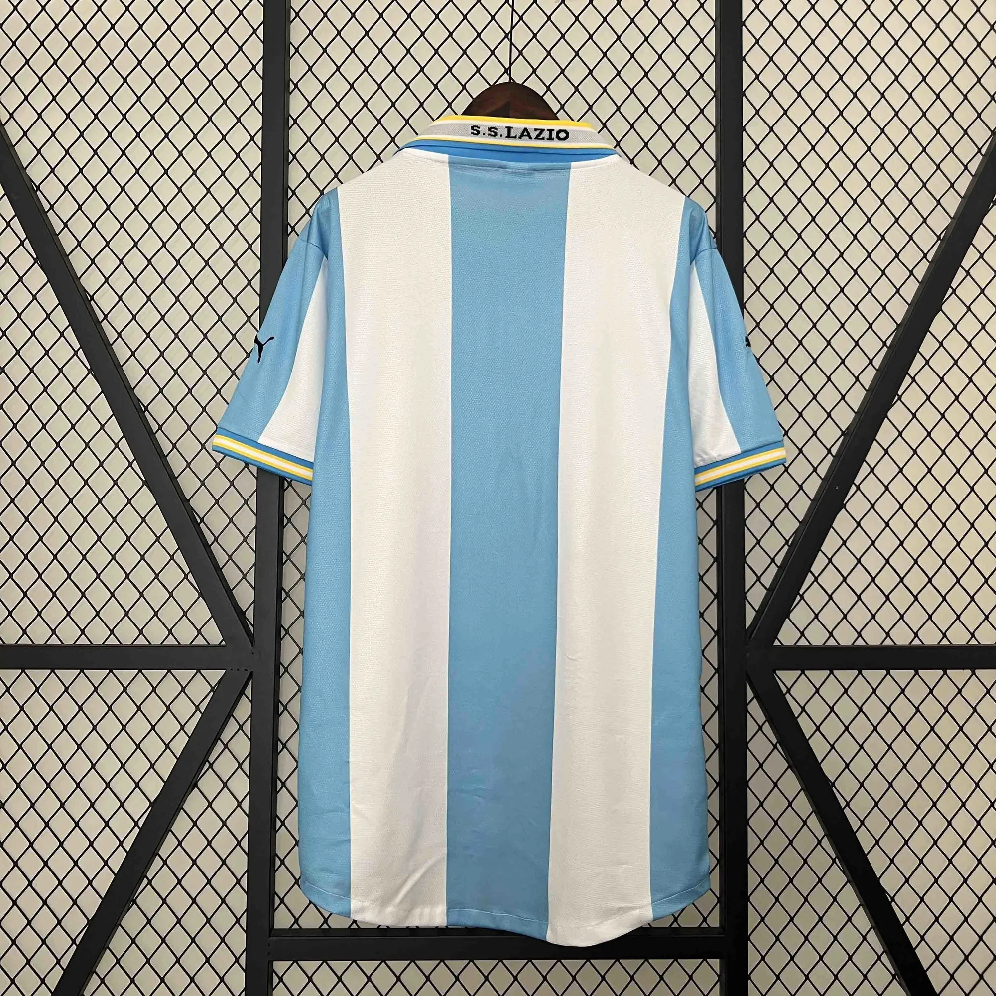 99-00 Lazio Home Retro Kit Football Apparel AAAAJerseys Dropshipping Yupoo 4