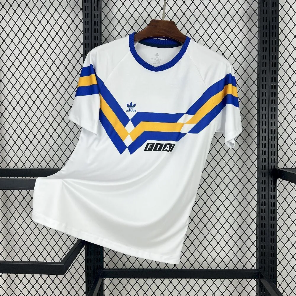 90-91 Boca Away Retro Kit Vintage Shirt Sport AAAAJersey Yupoo 4
