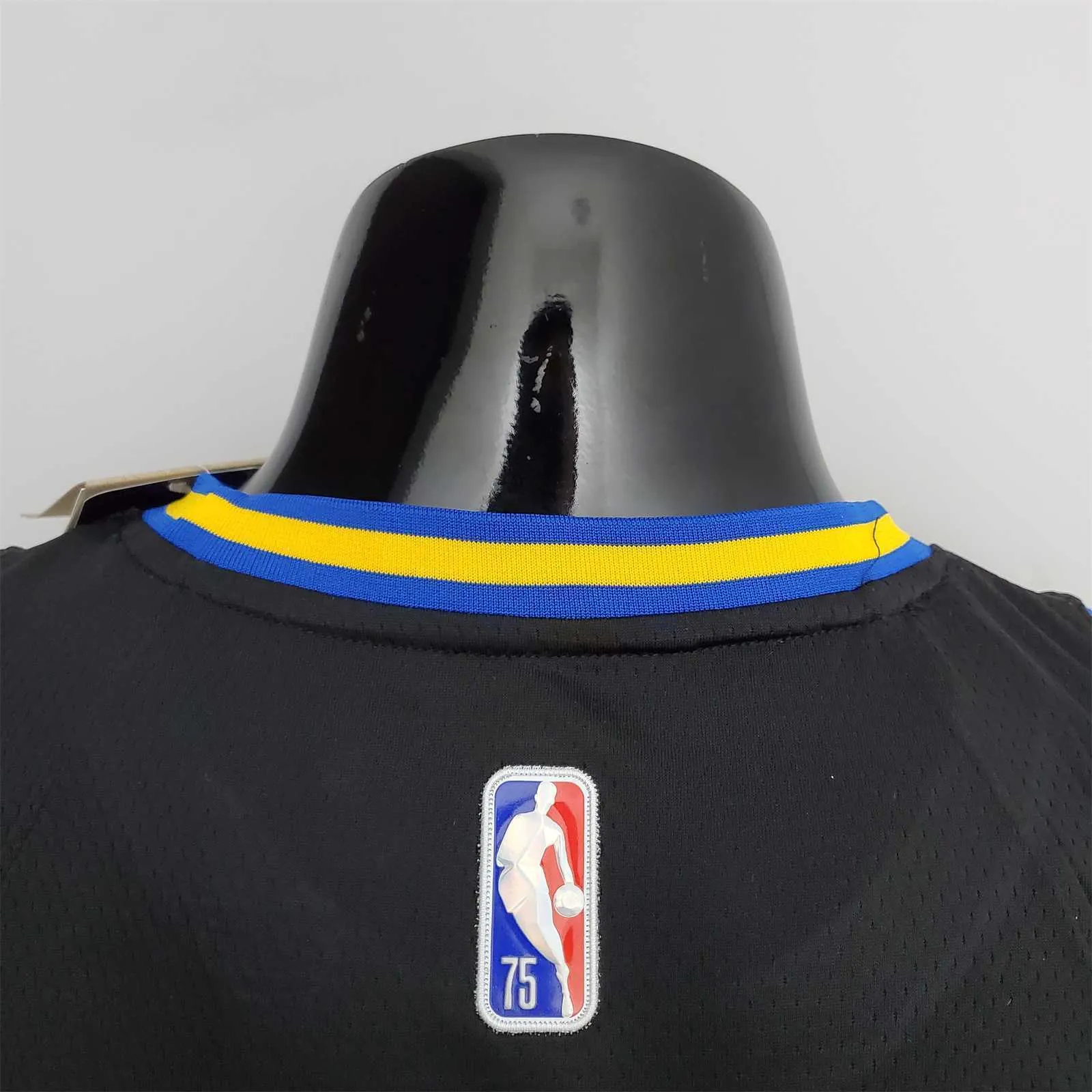2022 75th Anniversary Golden State Warriors Thompson #11 Mexico Edition Black NBA Jersey 7