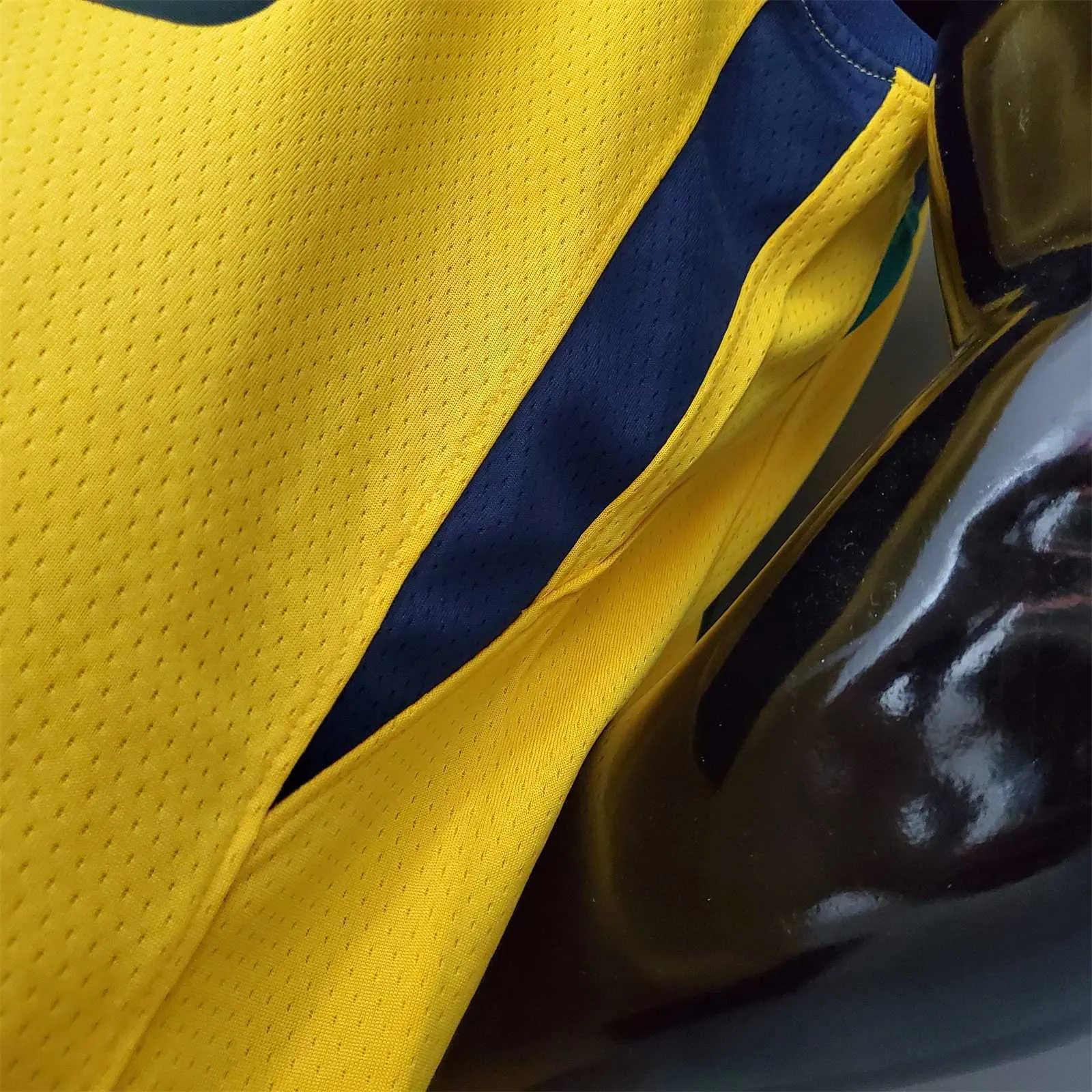 2021 MITHCELL#45 Jazz JORDAN theme yellow 1