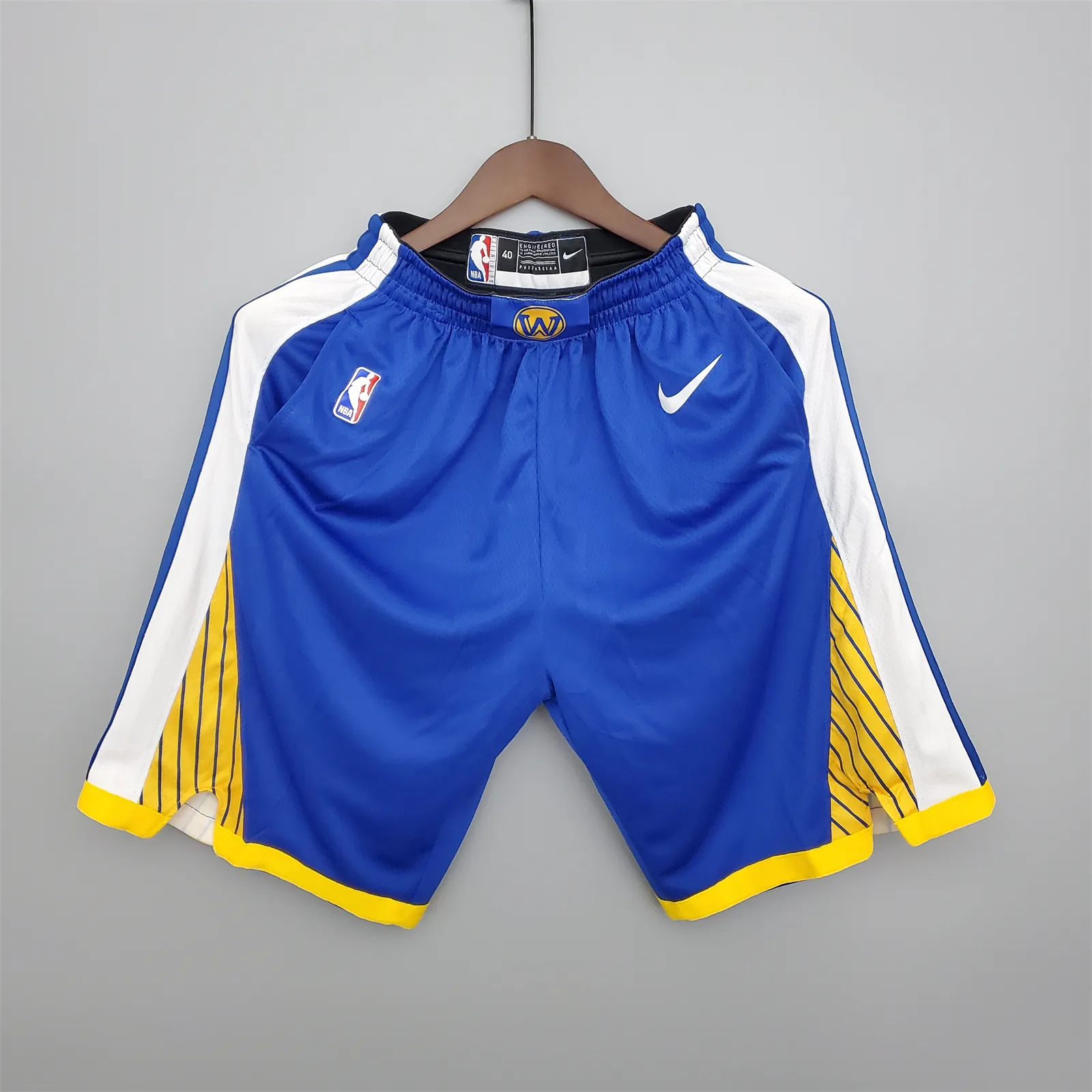Warriors Blue Shorts 6