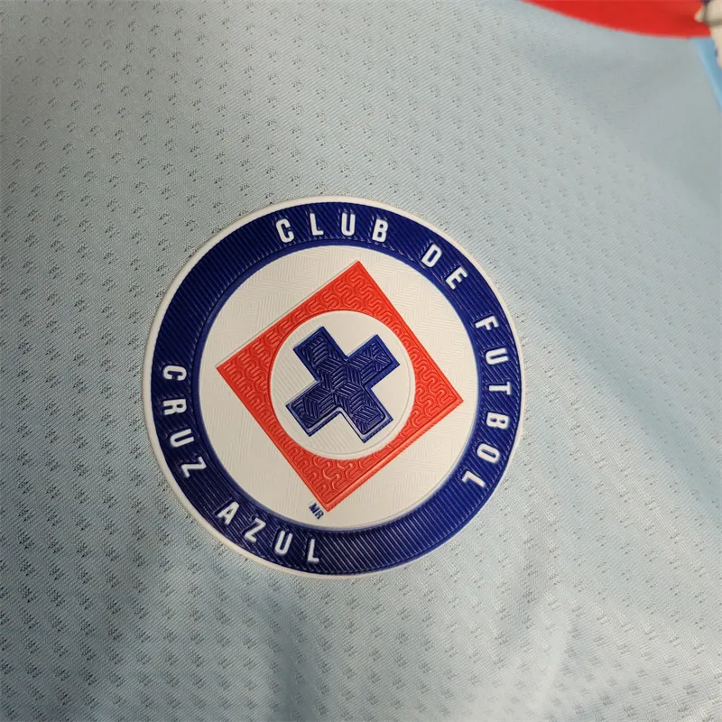 23-24 Cruz Azul Away Light Blue Kit Player Version Shirt Football Jerseys Yupoo 6
