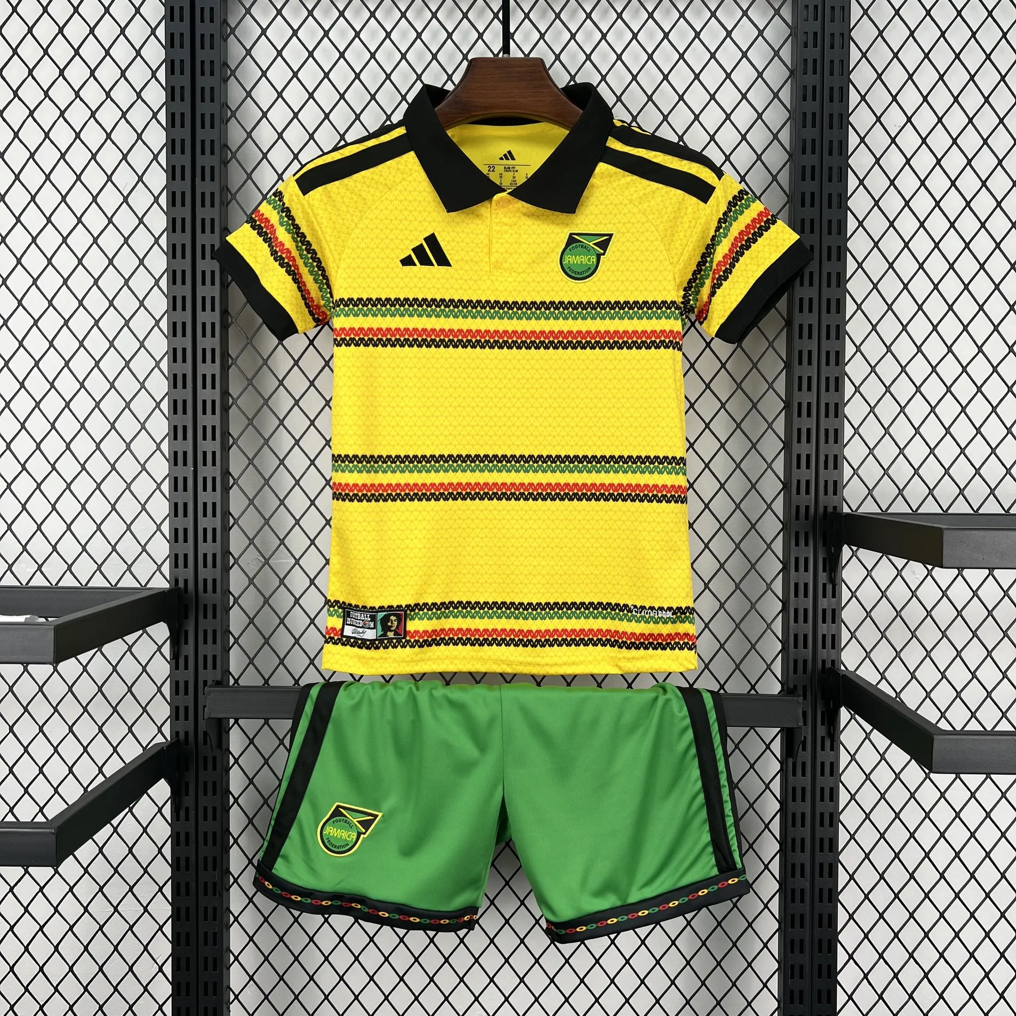 2026 World Cup Jamaica Home Kids Kit Football Youth Apparels AAAAJersey Supply Yupoo 6 3