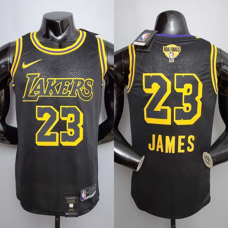 New James #23 Lakers black 1
