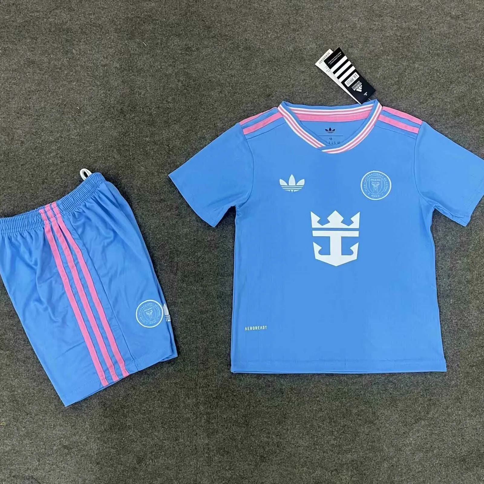 25-26 Inter Miami Third Kid Kits Youth Apparels AAAAJersey Dropship Yupoo 2