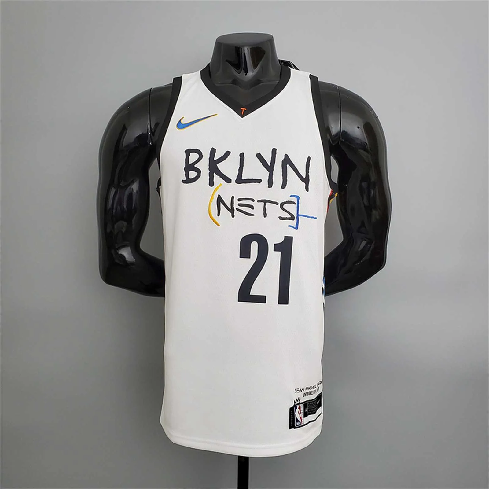 Nets Aldridge #21 graffiti (white) 9