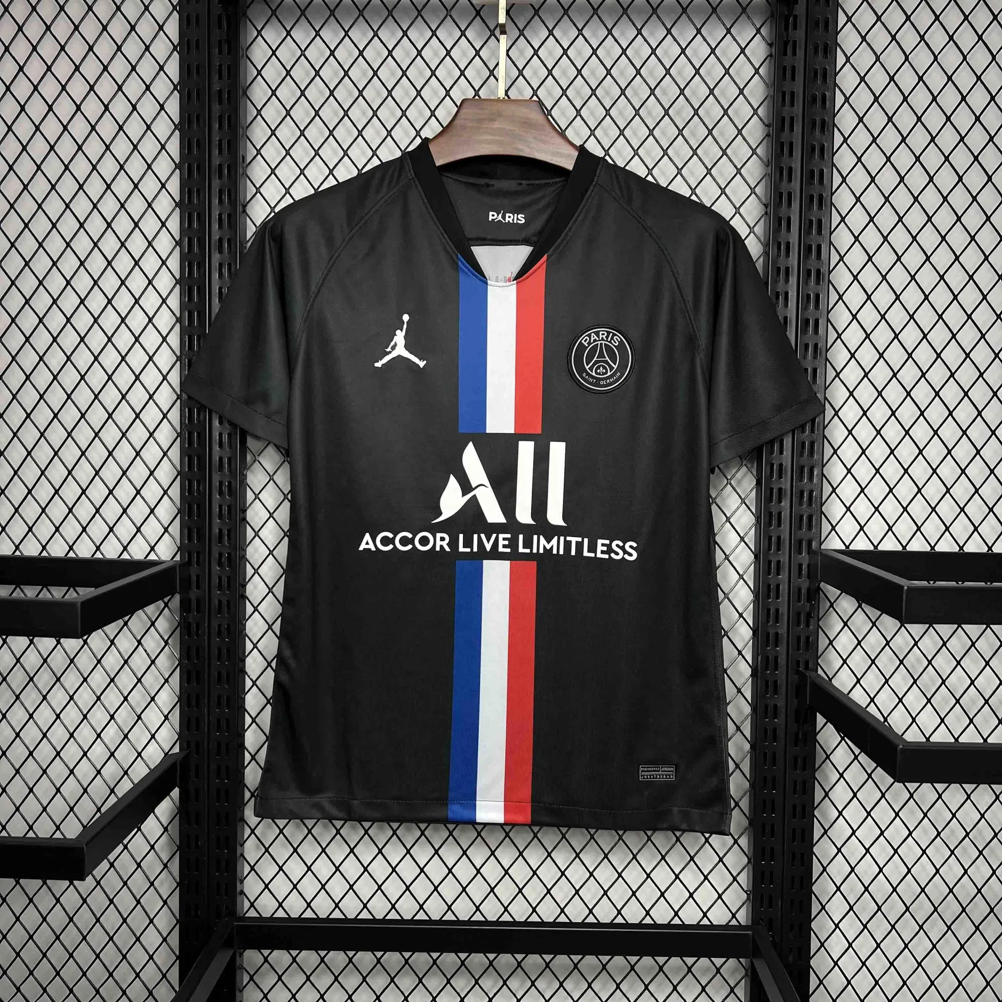 19-20 PSG Retro Black Kit Vintage Uniform AAAAJersey Supplier Yupoo 7