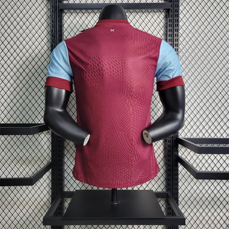 23-24 West Ham Home Player Version Size S-XXL Soccer Jerseys 3