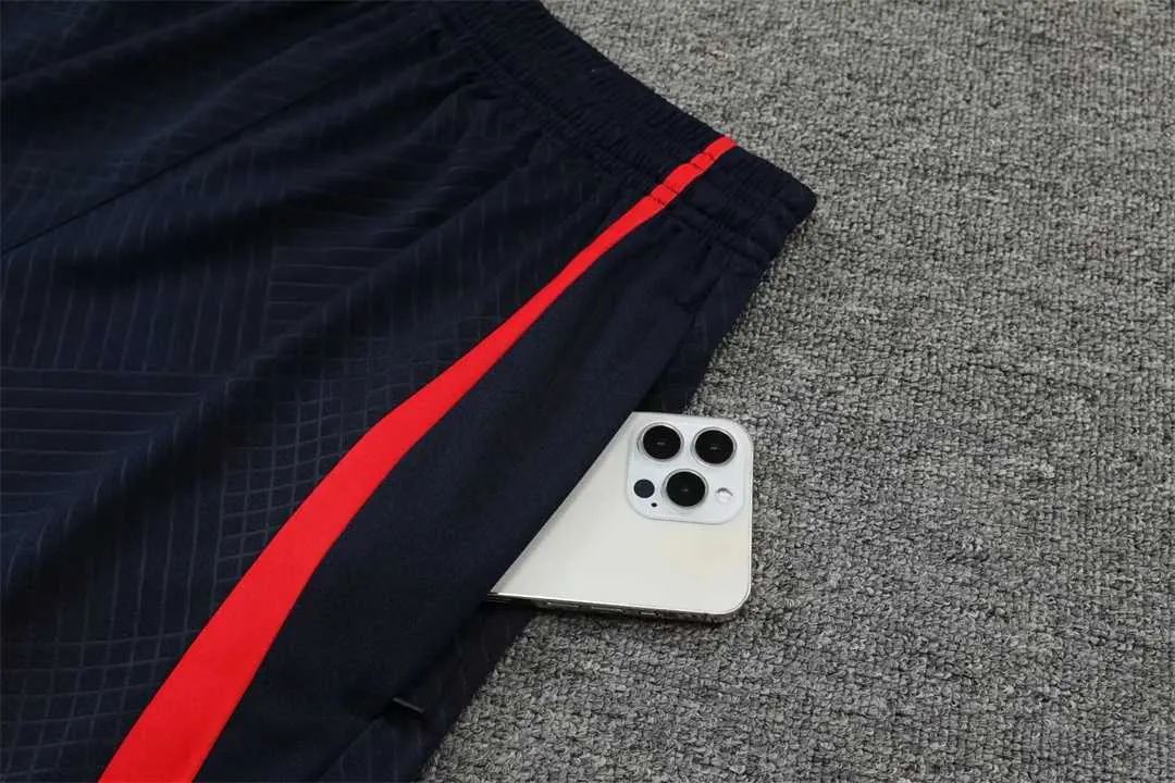 22-23 Barcelona training suit Short Sleeve kit red and blue camouflage 12