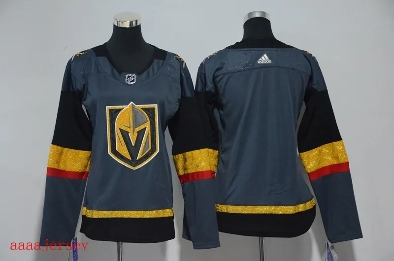 Vegas Golden Knights women ice hockey jersey S-XL 维加斯金骑士队女装冰球服 4