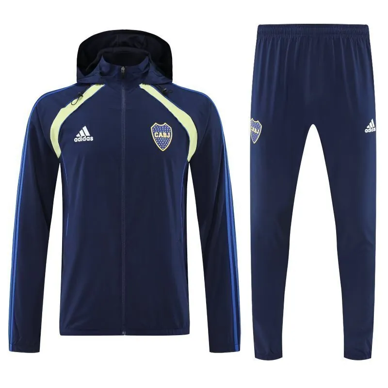25-26 Boca Juniors Windbreaker Jackets Kit AAAAJersey Supply Yupoo 3