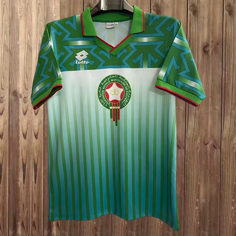 1994 Morocco Away Retro Kit Vintage Shirt Soccer AAAAJersey Yupoo 2