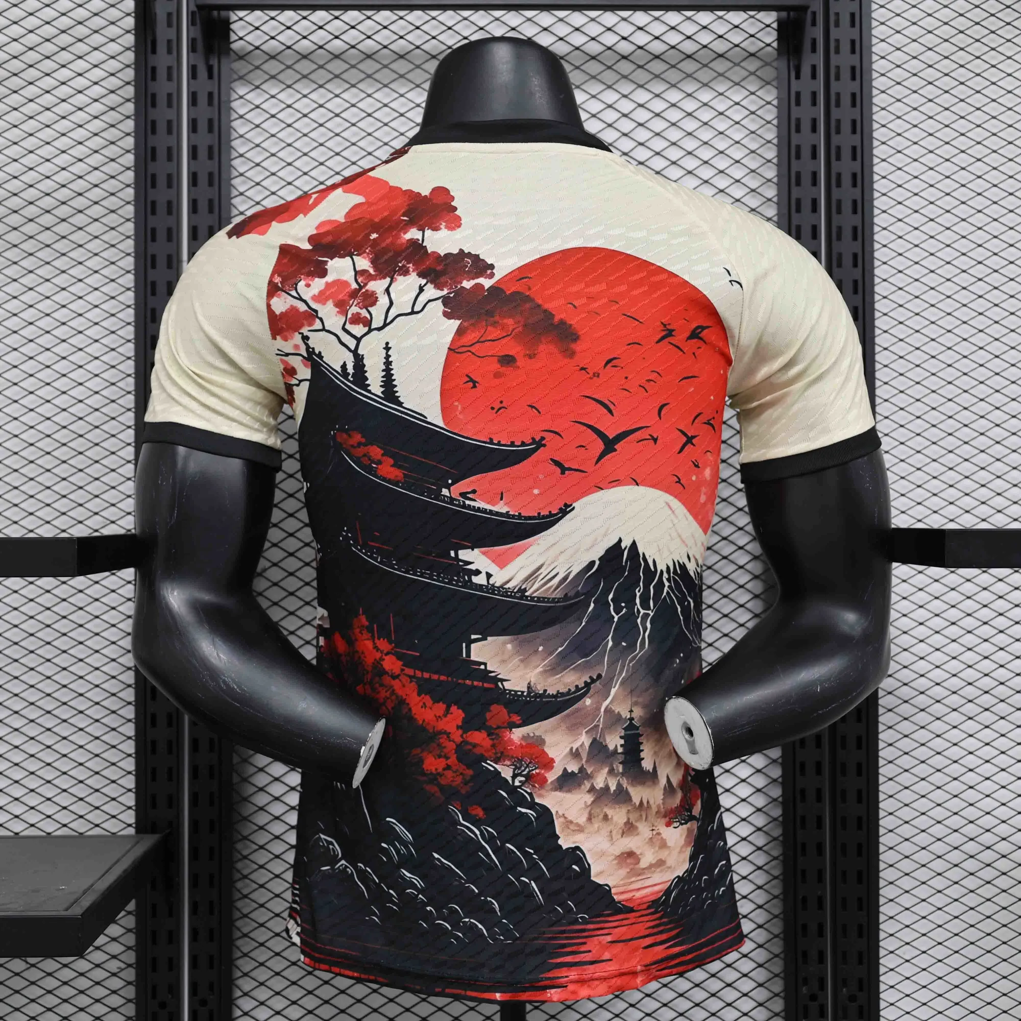 2024 Japan Red Sunrise Scenery Special Edition Player Version Shirt Sport AAAAJersey Yupoo 2