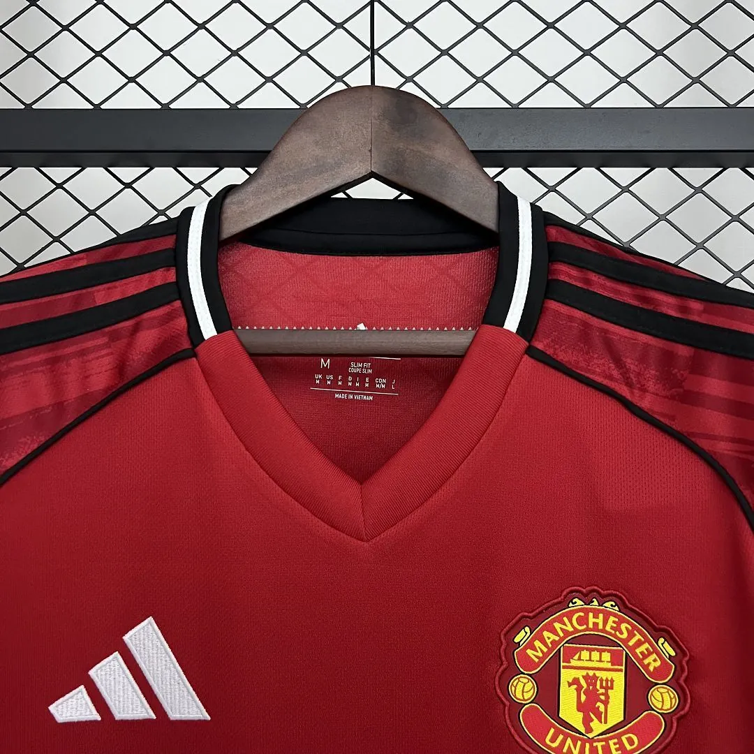 25-26 Manchester United Home Kit Football T-Shirt AAAAJersey Yupoo 2