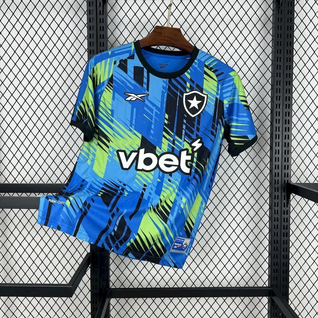 25-26 Botafogo Blue Goalkeeper Kit Football T-Shirt AAAAJersey Supply Yupoo 10