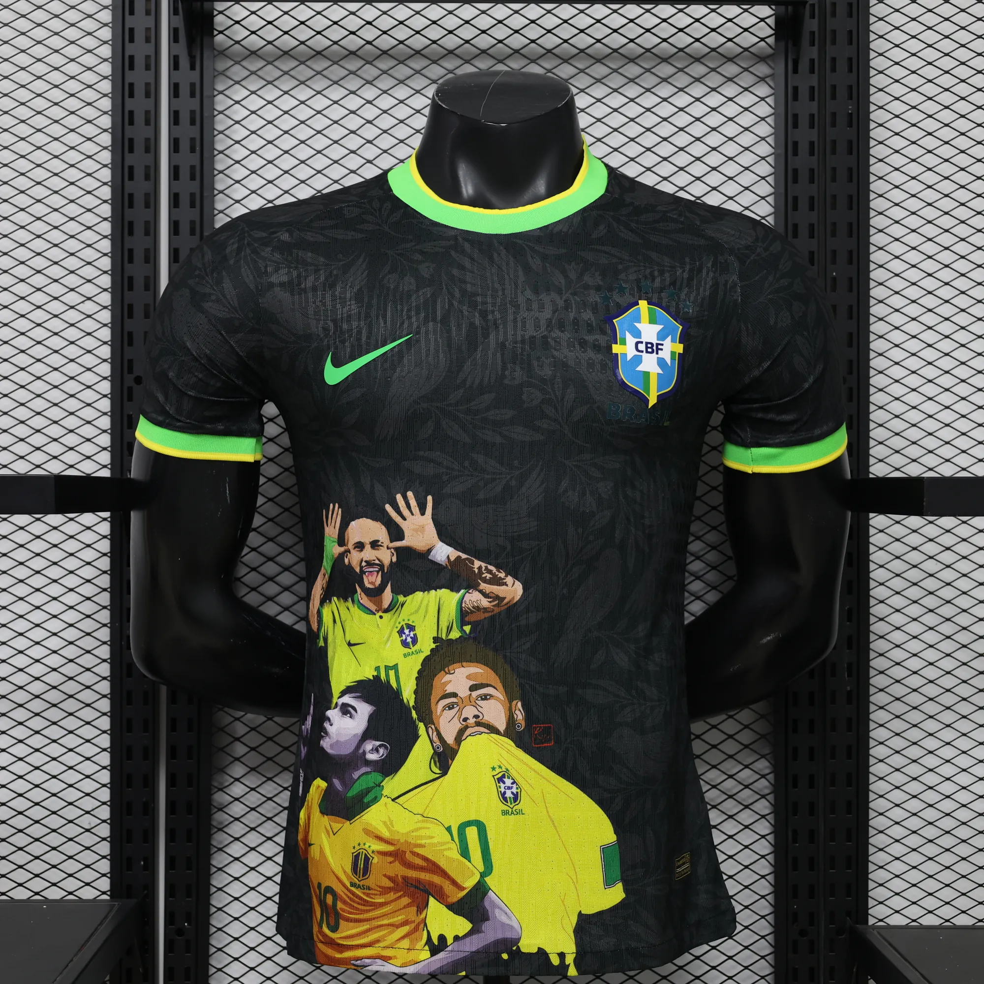 2026 Brazil Black Kit Special Edition Player Version Soccer T-Shirt AAAAJersey Supply Yupoo 8 3