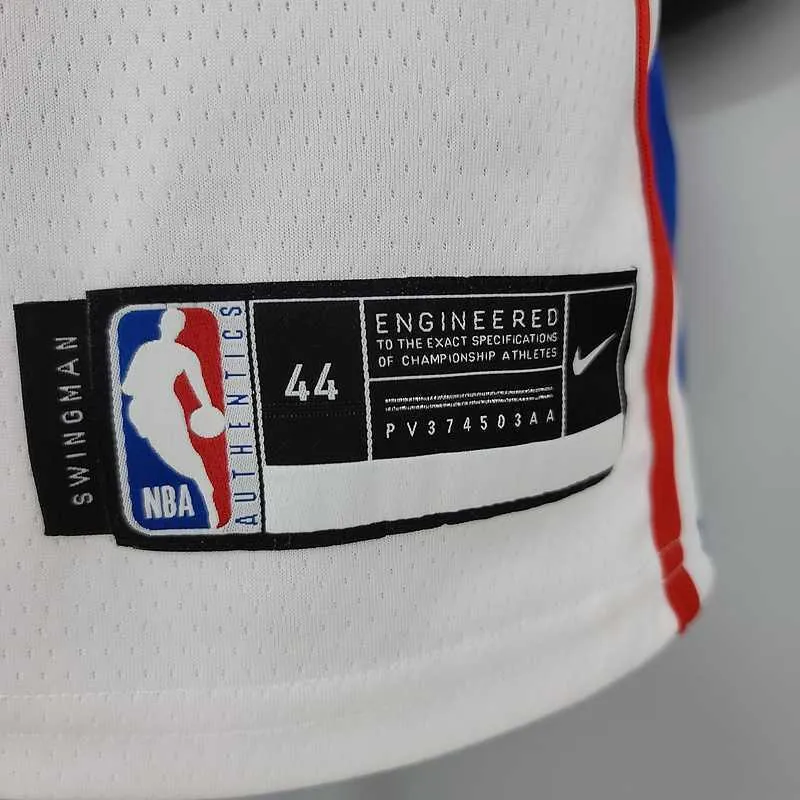 HOWARD#39 Detroit Pistons white 8