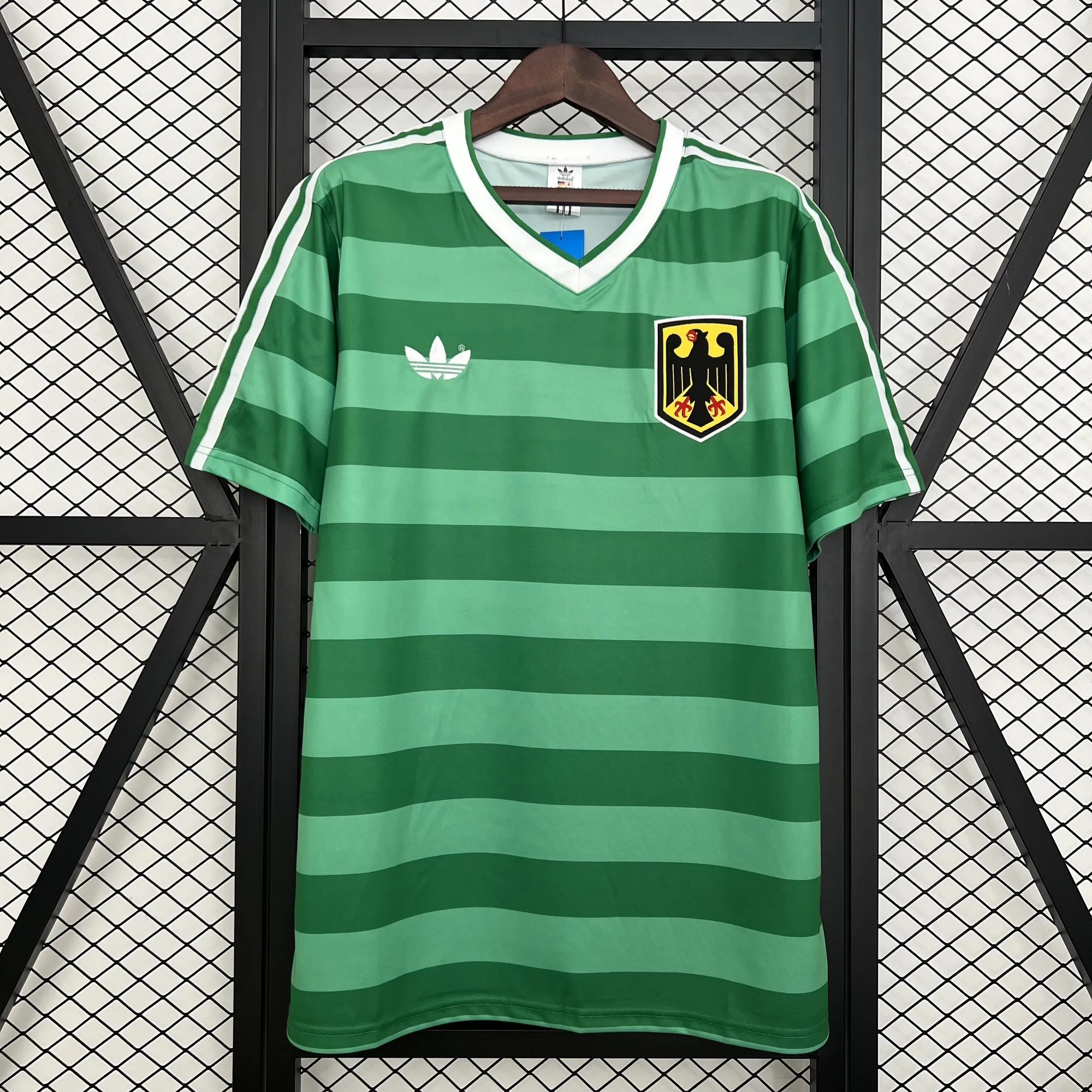1984 Germany Away Retro Kit Vintage Green Shirt AAAAJersey Wholesale Yupoo 4