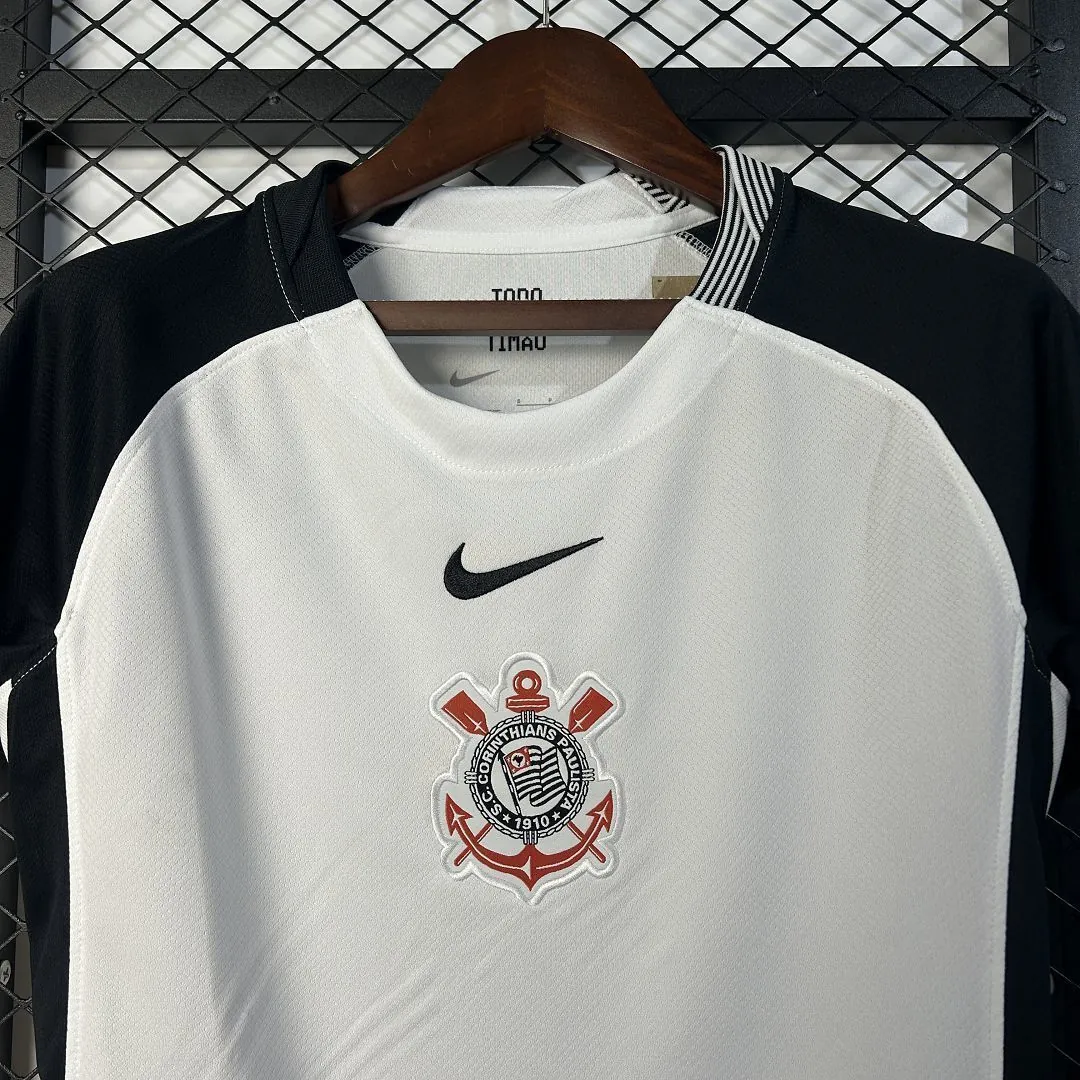 25-26 Corinthians Home Women Shirt Lady Uniform Soccer AAAAJersey Yupoo S-2XL 1