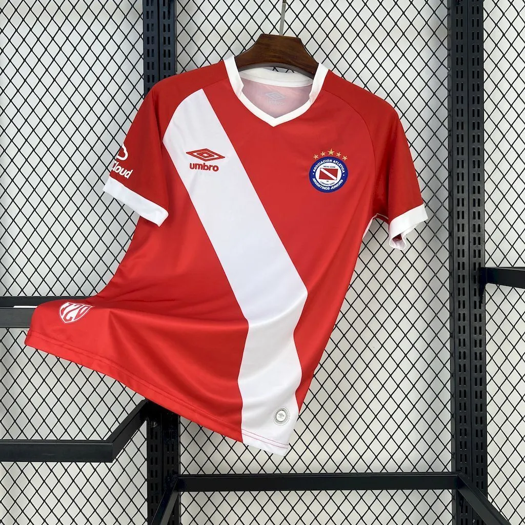 25-26 Argentinos Juniors Home Shirt Football Uniform AAAAJersey Yupoo 7