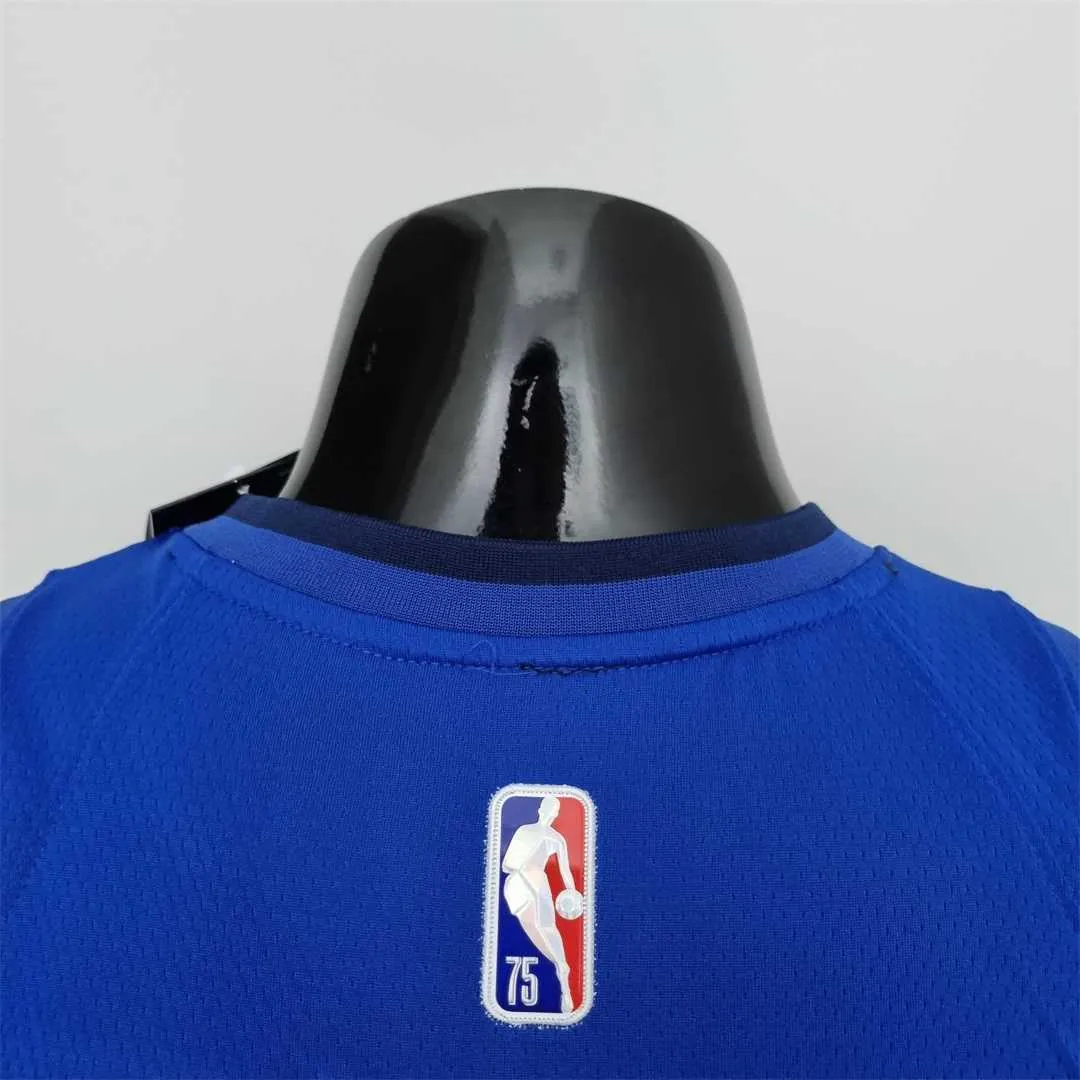 75th Anniversary McGrady #1 Orlando Magic Blue NBA Jersey 1