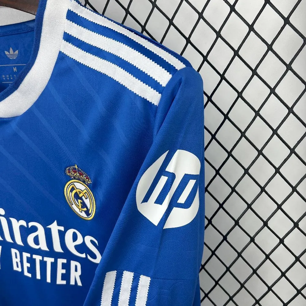 25-26 Real Madrid Third Away Kit Football T-Shirt Soccer Long Sleeve AAAAJersey Supply Yupoo 5