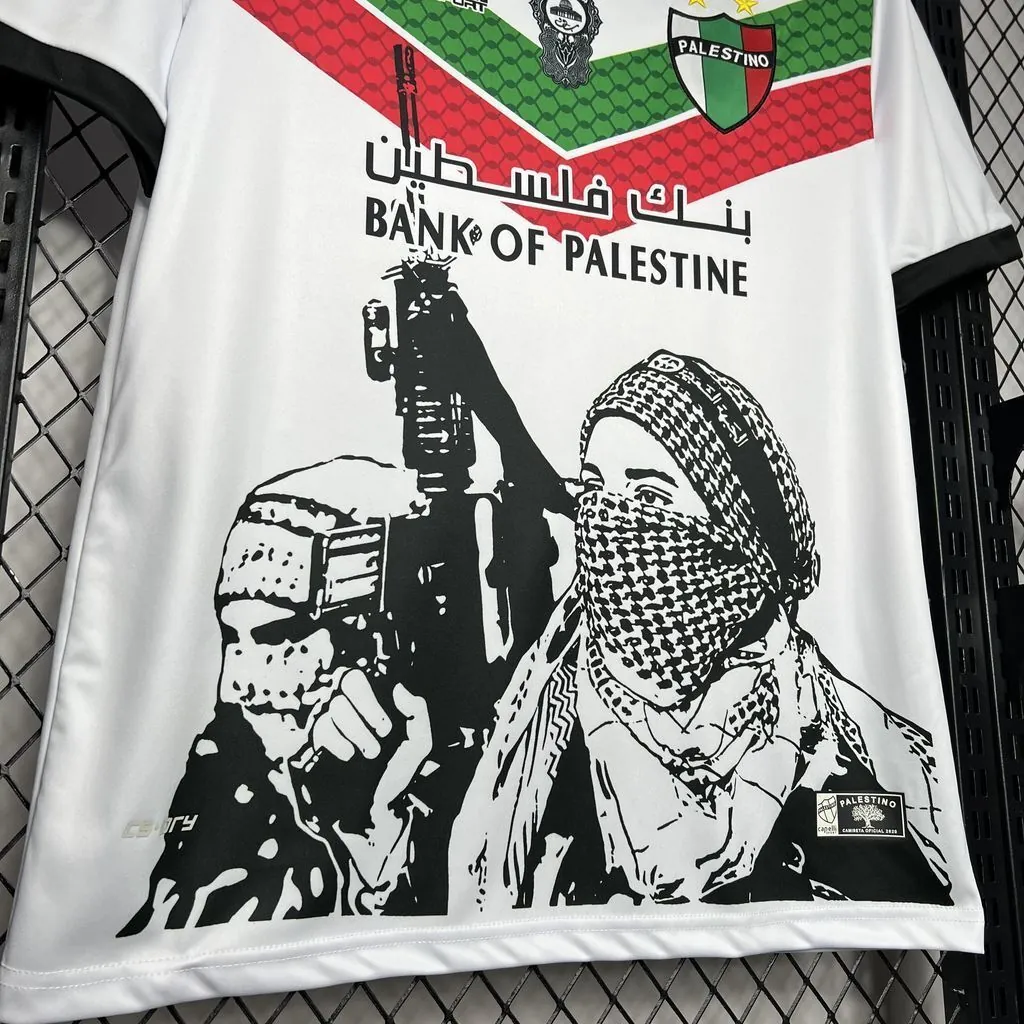 24-25 Club Deportivo Palestino White Special Edition Soccer Uniforms Soccer AAAAJersey Yupoo 5