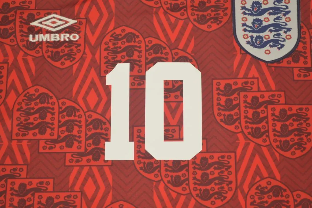1994 England away red 8