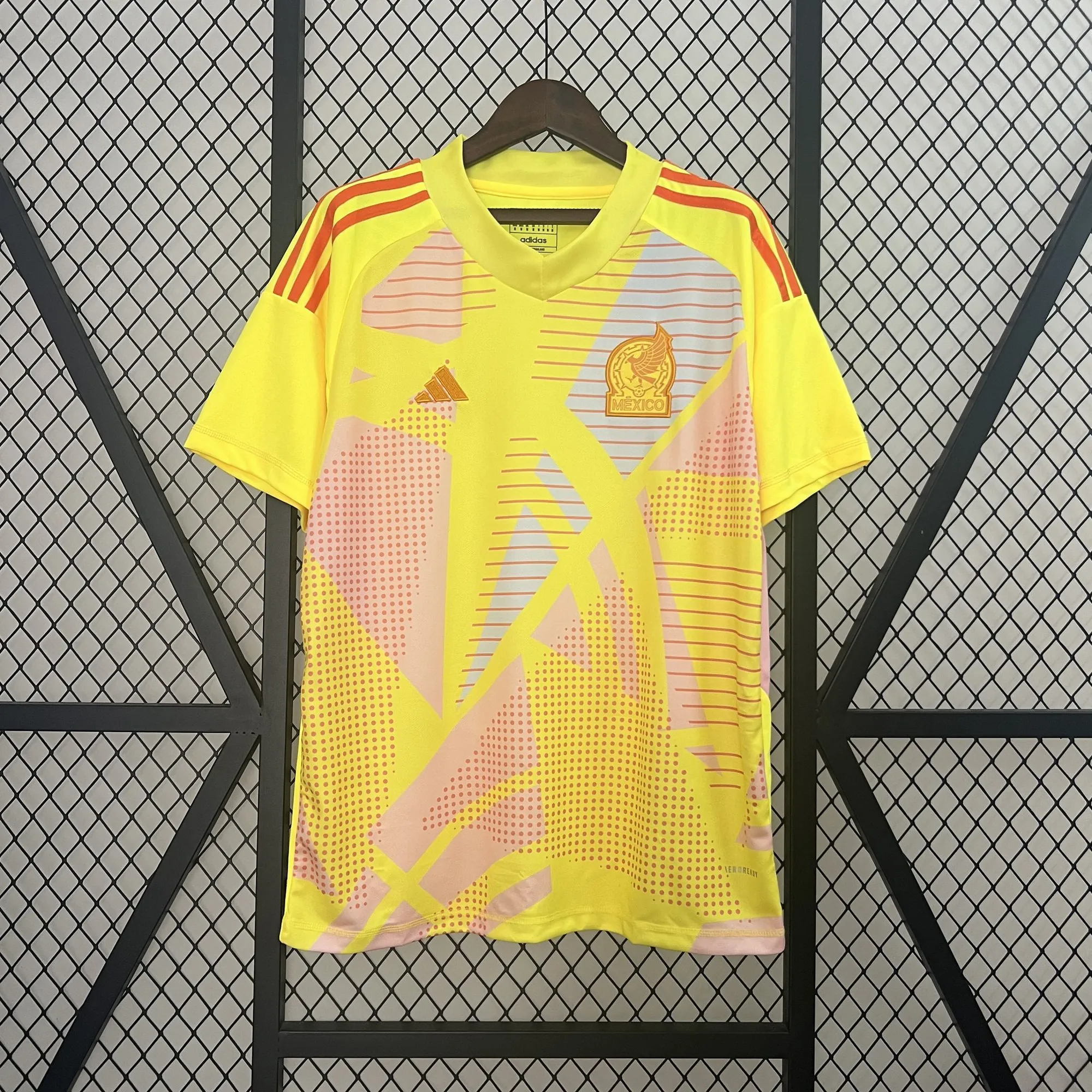 2024 Mexico Goalkeeper Yellow Kit Soccer Uniform AAAAJersey Supplier Yupoo 8