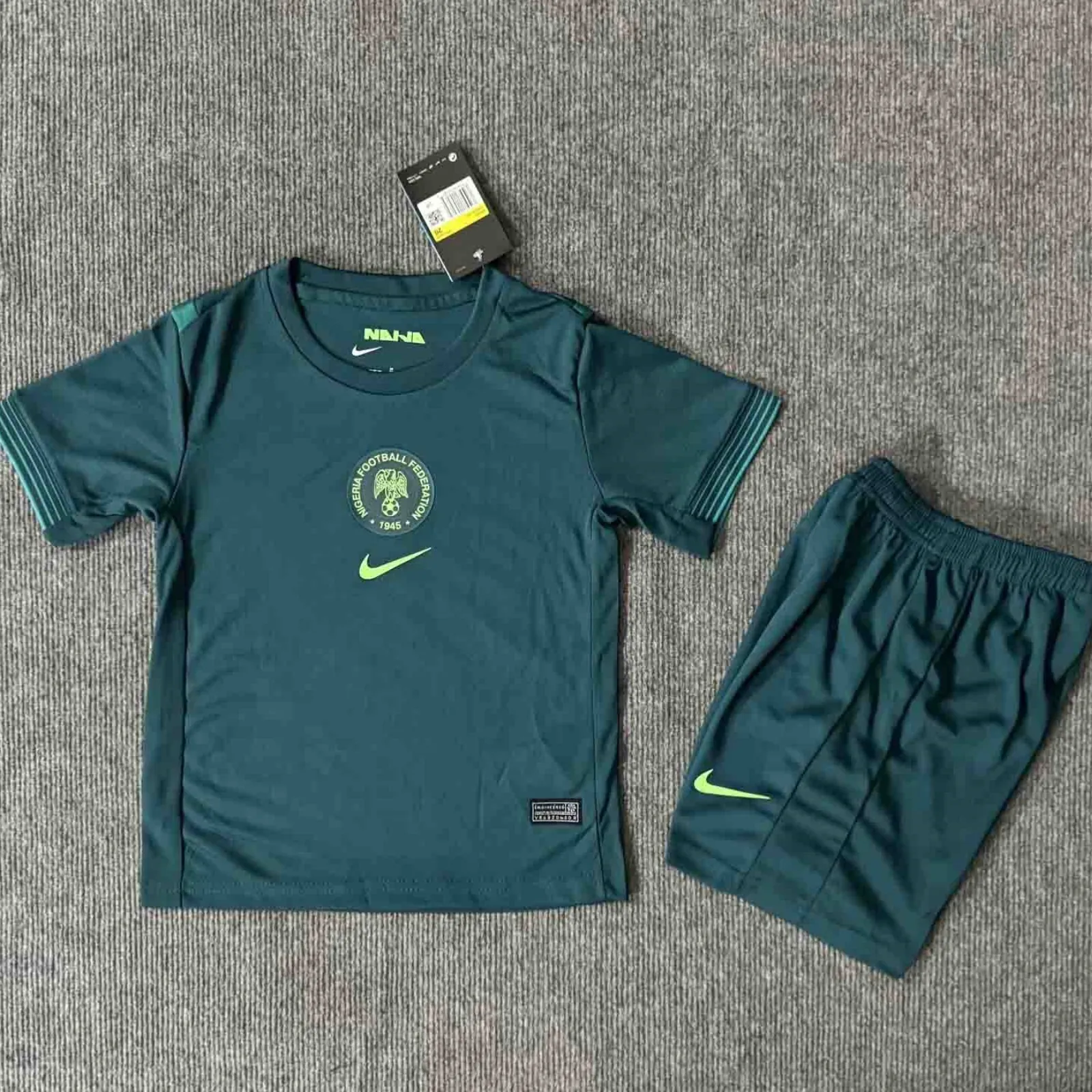 2025 Nigeria Away Kid Kits Youth Apparels AAAAJersey Yupoo 2