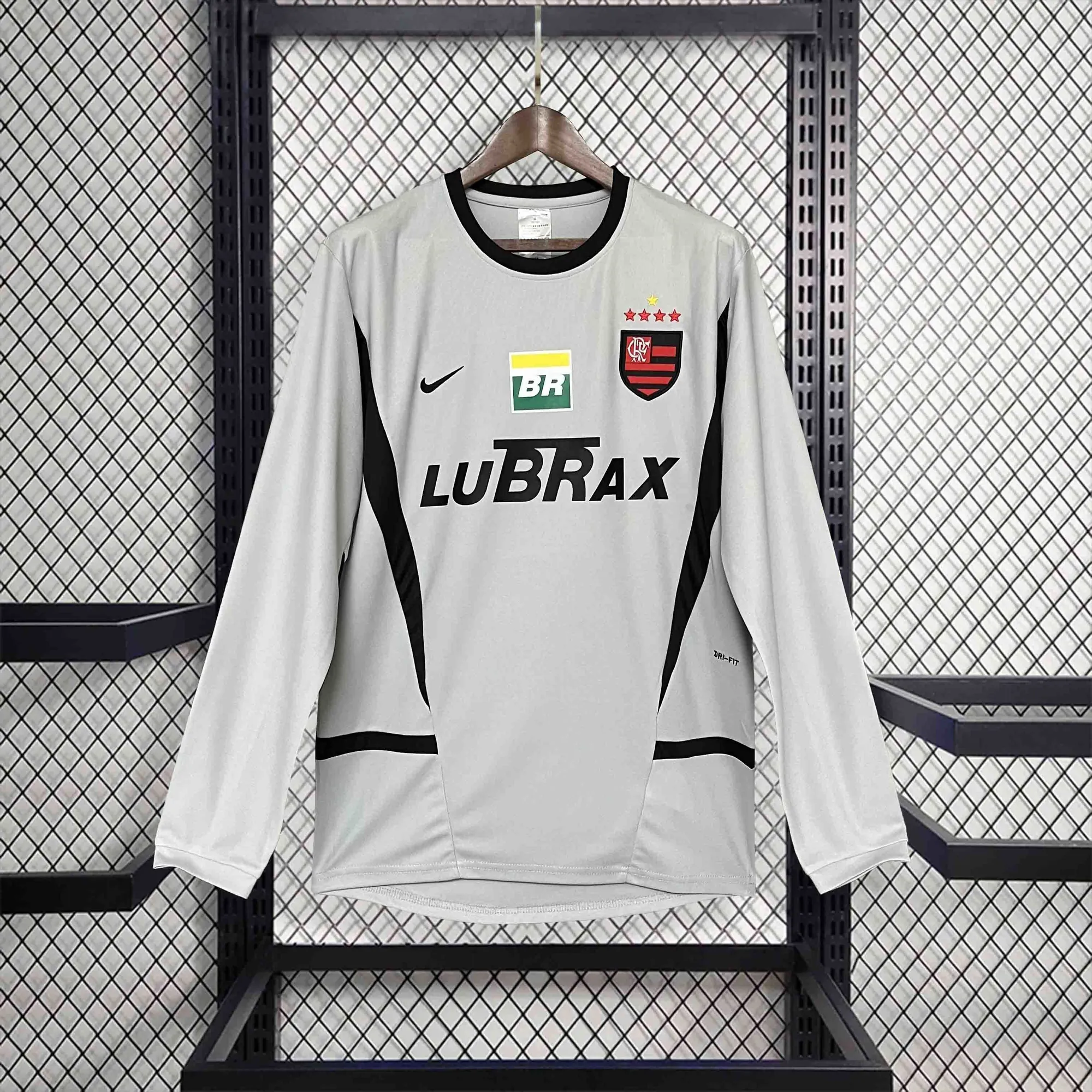 02-03 Flamengo Goalkeeper Retro Kit Long Sleeve Vintage Shirt AAAAJersey Supplier Yupoo 5