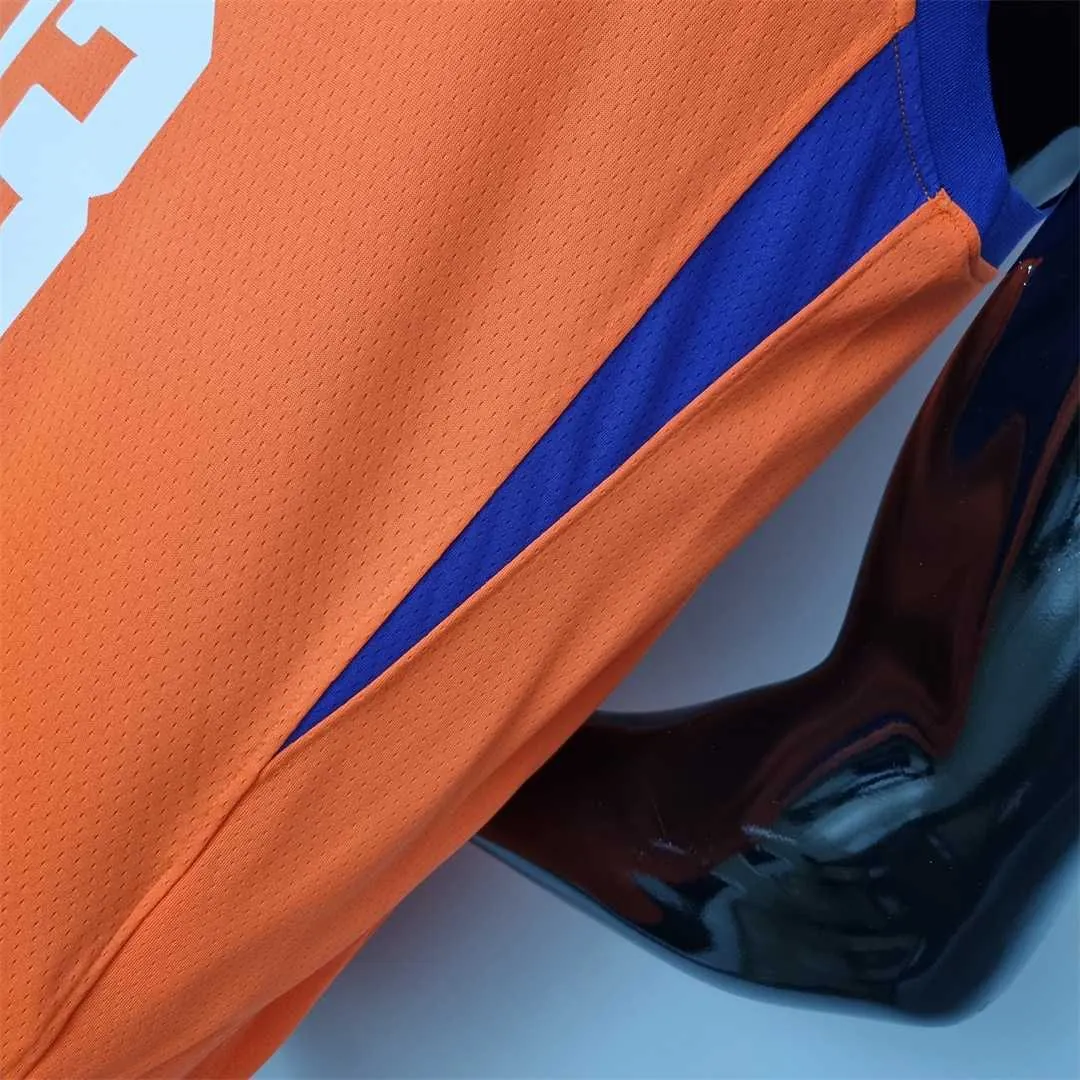 75th Anniversary PAUL#3 Phoenix Suns Jordan Theme Orange NBA Jersey 8