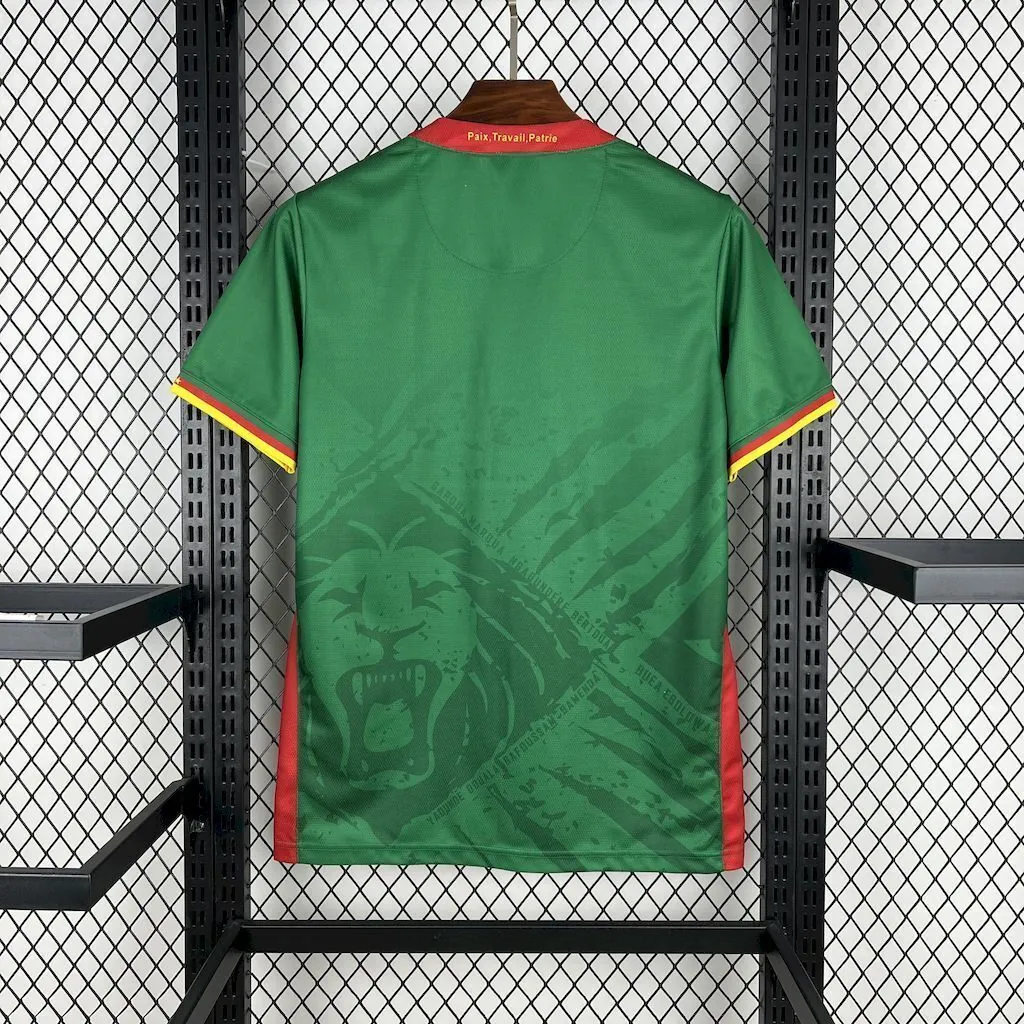 2025 Cameroon Home Kit Football T-Shirt AAAAJersey Supply Yupoo 1