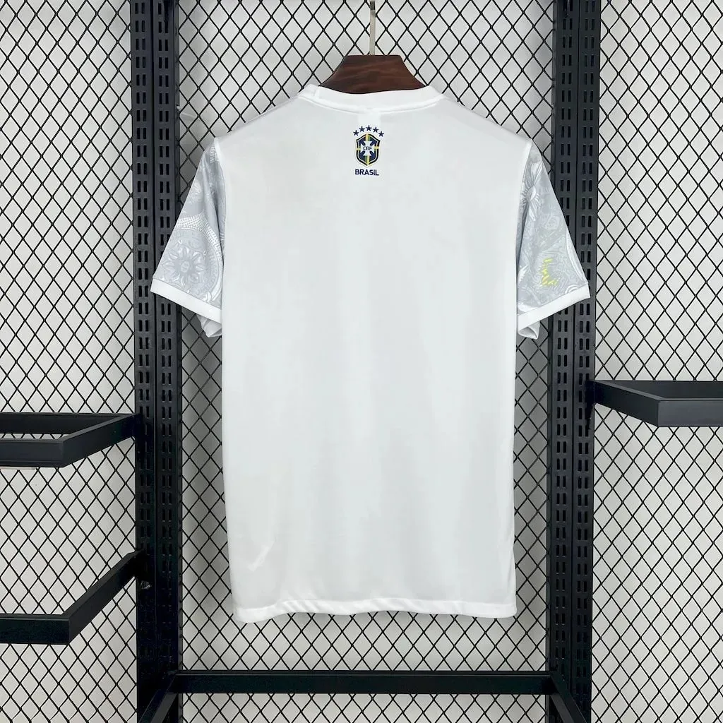 2025 Brazil Christ The Redeemer White Special Edition Shirt Soccer Uniform AAAAJersey Wholesale 1