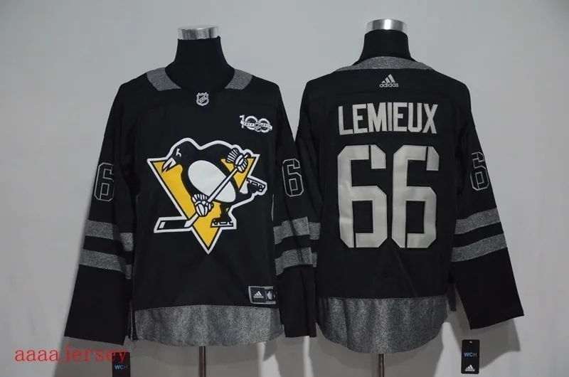 Pittsburgh Penguins ice hockey jersey M-3XL 匹兹堡企鹅冰球服 8