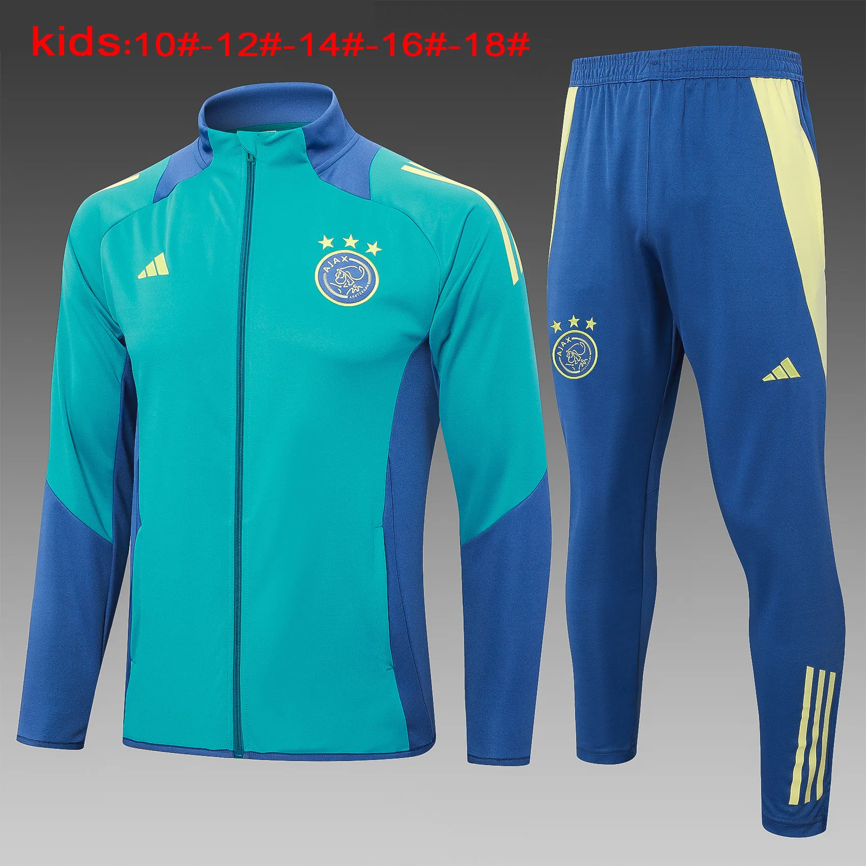 24-25 Ajax Kids Jackets Football Shirts 1