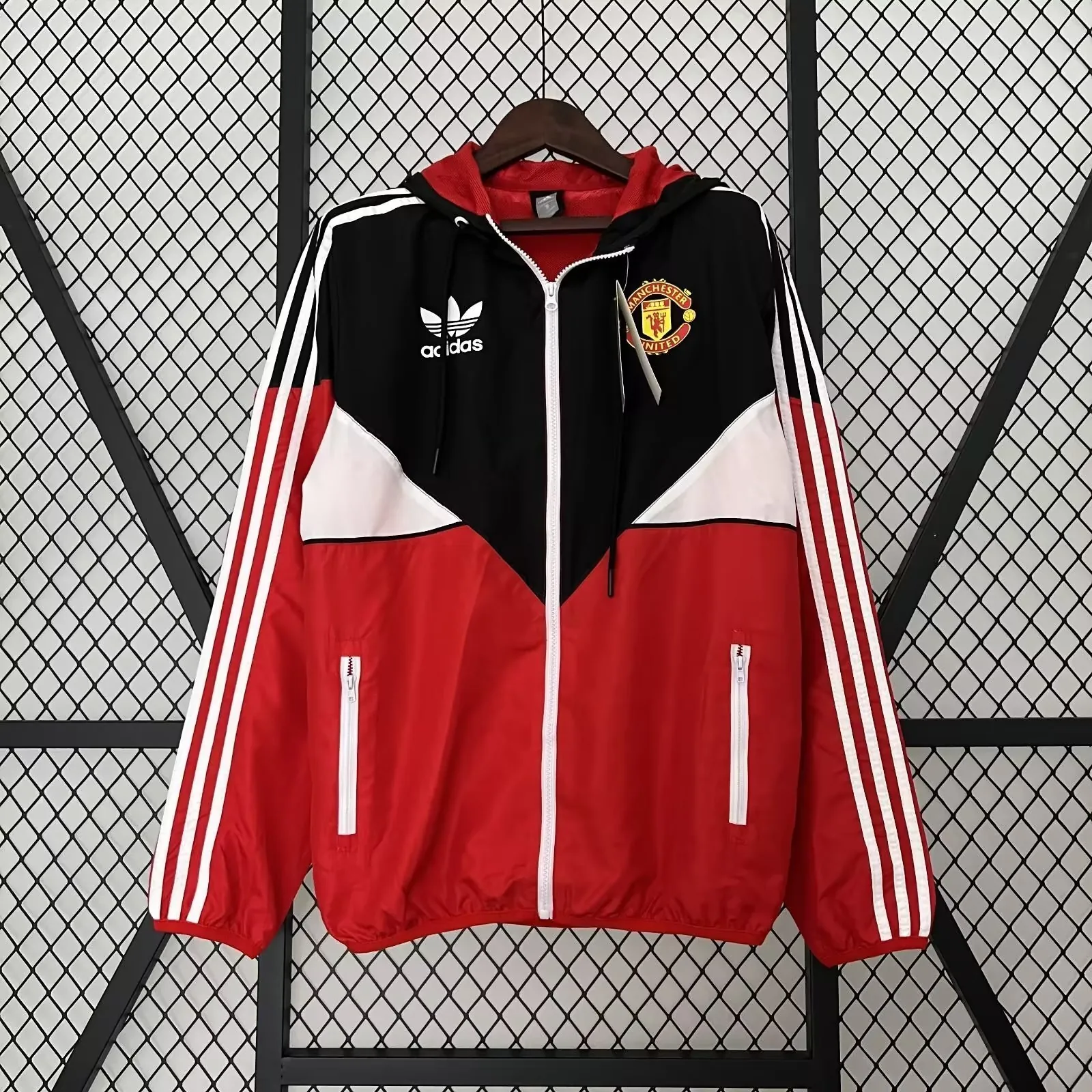 23-24 Manchester United Hoodies Windbreaker Jackets Yupoo 3