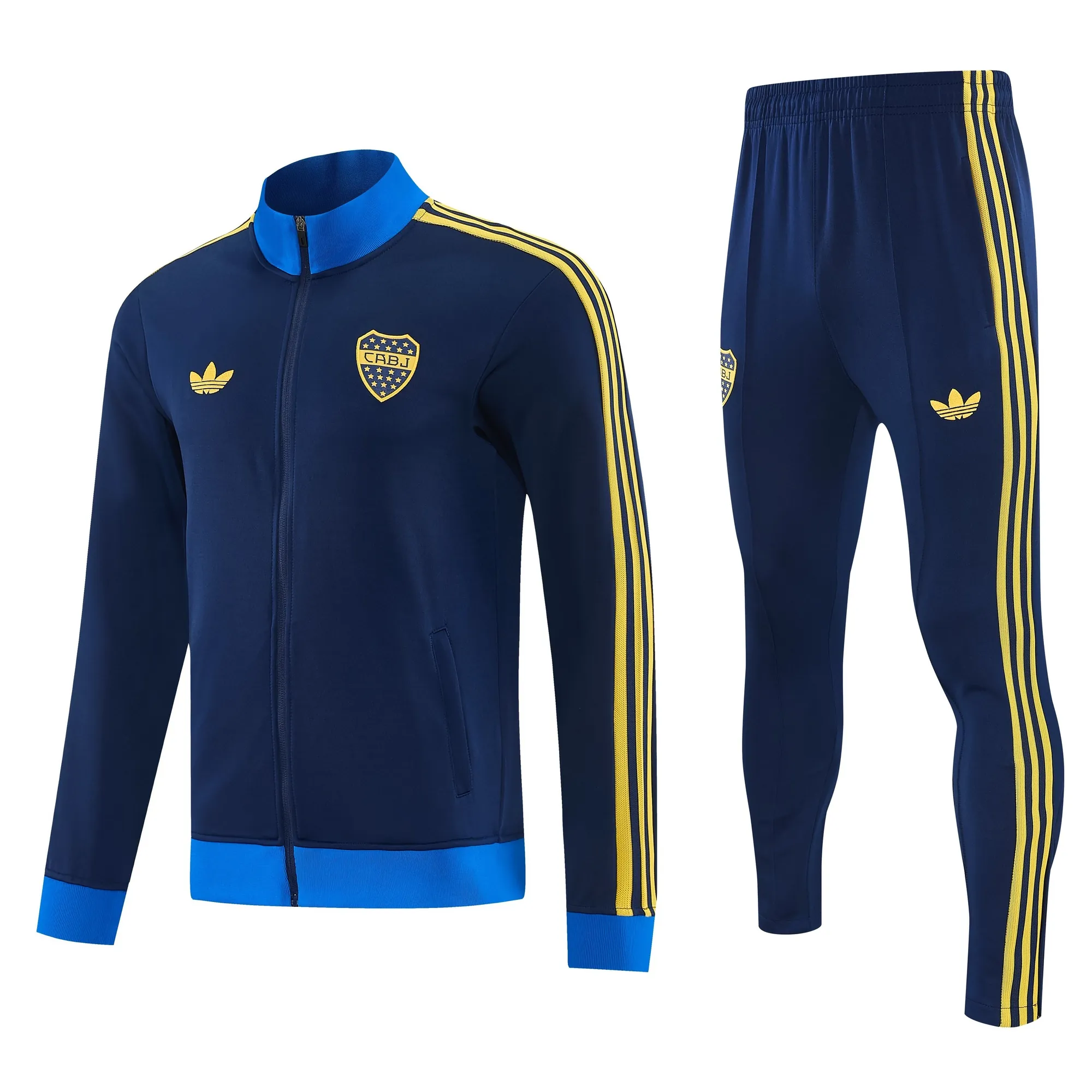 26-27 Boca Juniors Mens Kit Full Zipper Jacket Football Tracksuit Yupoo 4 2