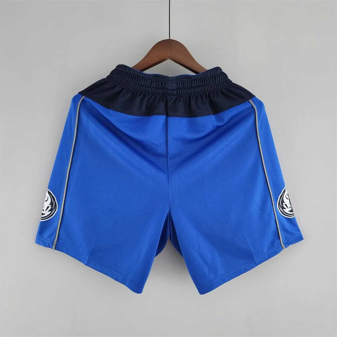 Dallas Mavericks NBA Shorts Blue 4