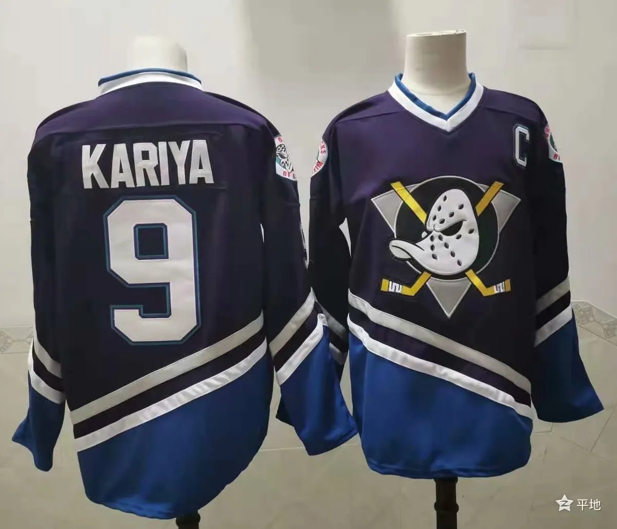 Anaheim Ducks ice hockey jersey M-3XL 阿纳海姆鸭队冰球服 1