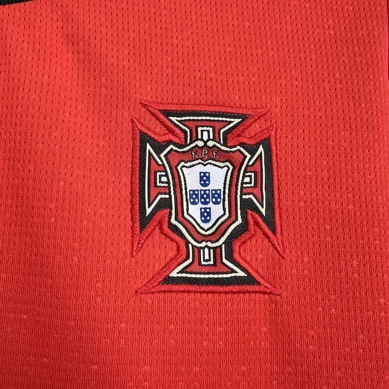 25-26 Portugal Home Kid Kits Youth Apparels Soccer AAAAJersey Yupoo 2