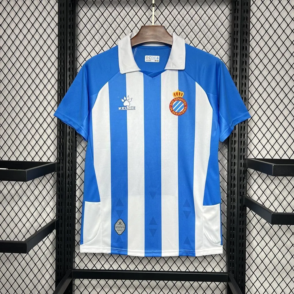 24-25 Espanyol Home Shirt Soccer Uniforms Soccer AAAAJersey Yupoo 6