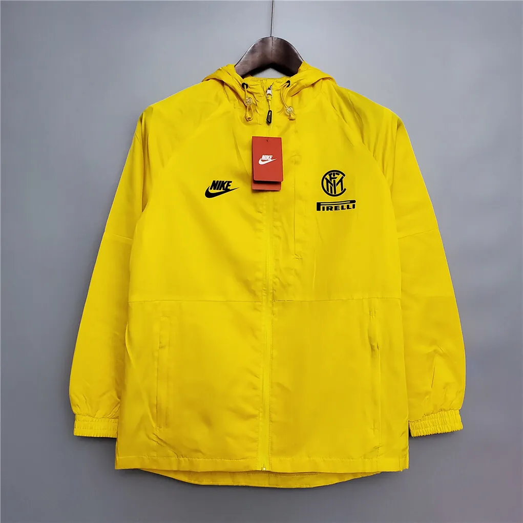 20-21 Inter Milan yellow windbreaker 7
