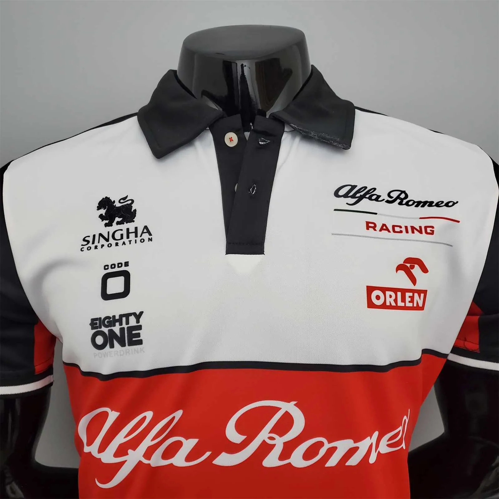 F1 Formula One; Alpha Taurus Red and White 1