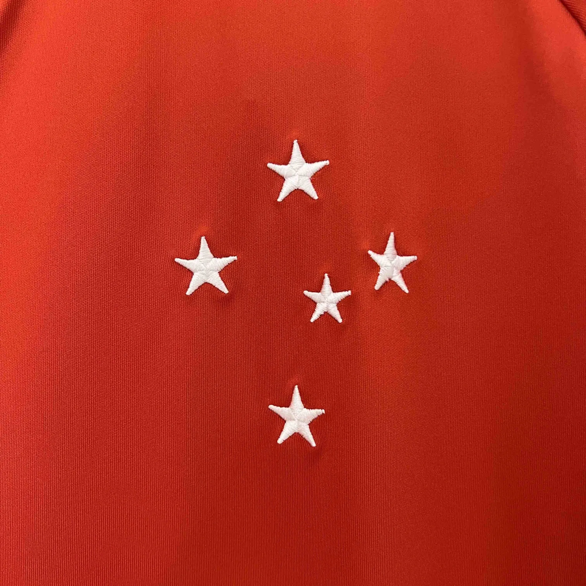 24-25 Cruzeiro Red Training Kit Football AAAAJersey Supplier 1