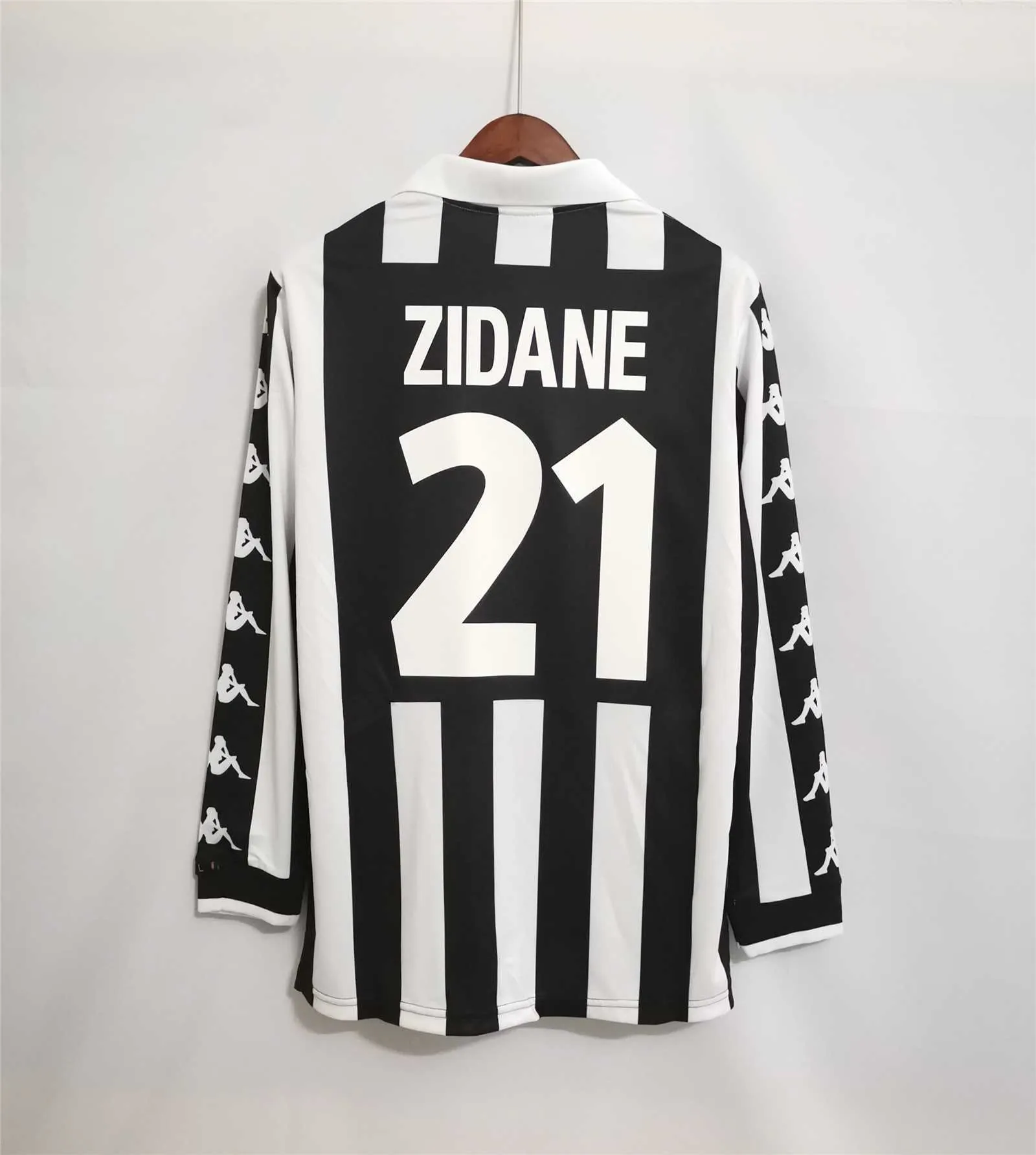 99-00 Juventus home long sleeve soccer jersey S-2XL 5