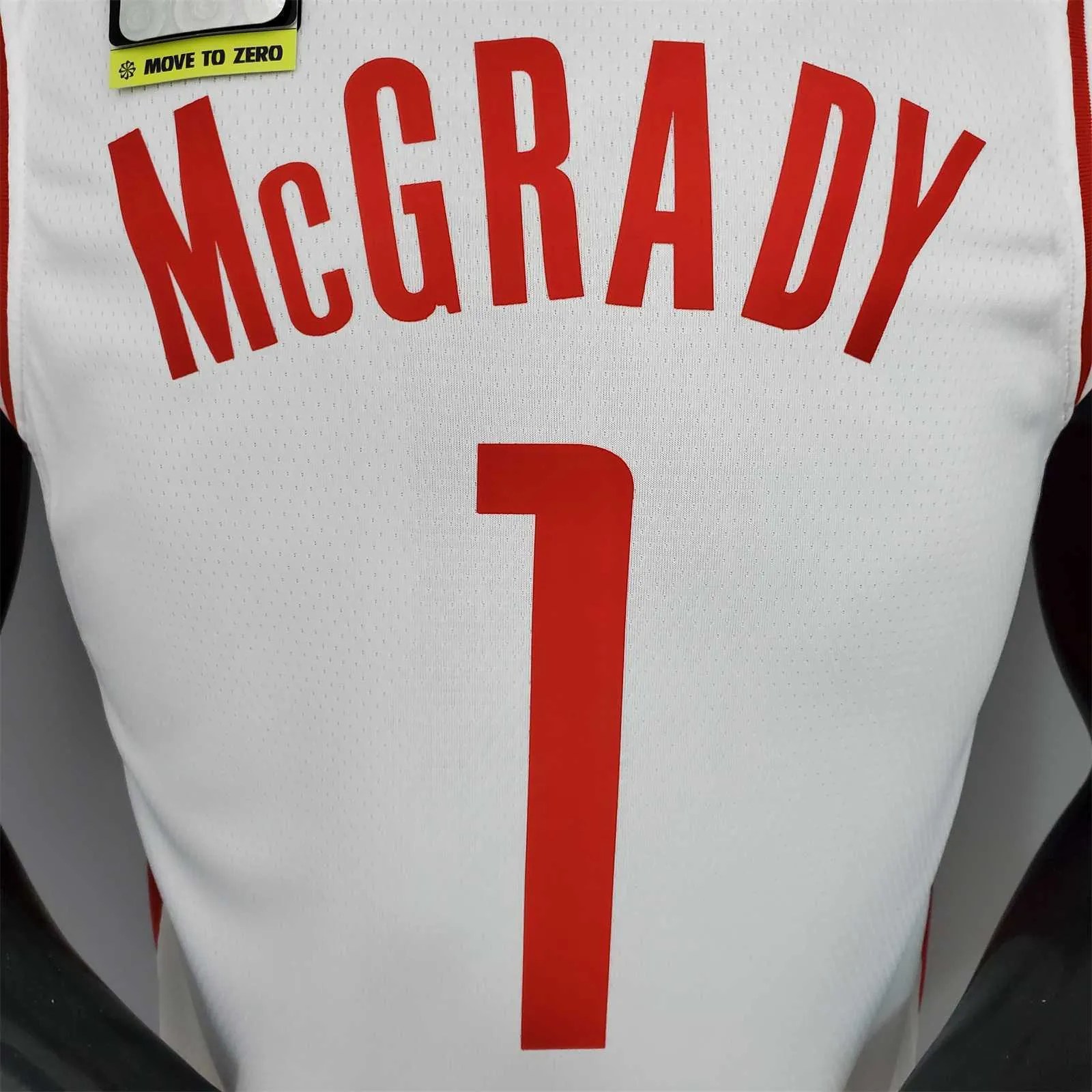 2021 McGRADY#1 Rockets White 5