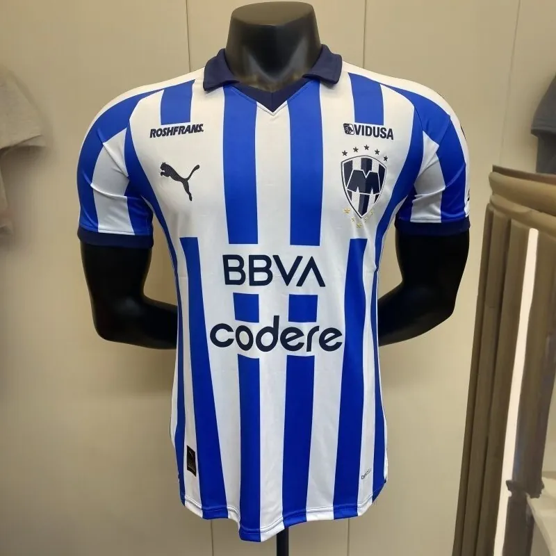 23-24 Rayados Monterrey Home Kit Player Version Shirt Soccer Jerseys Yupoo 2