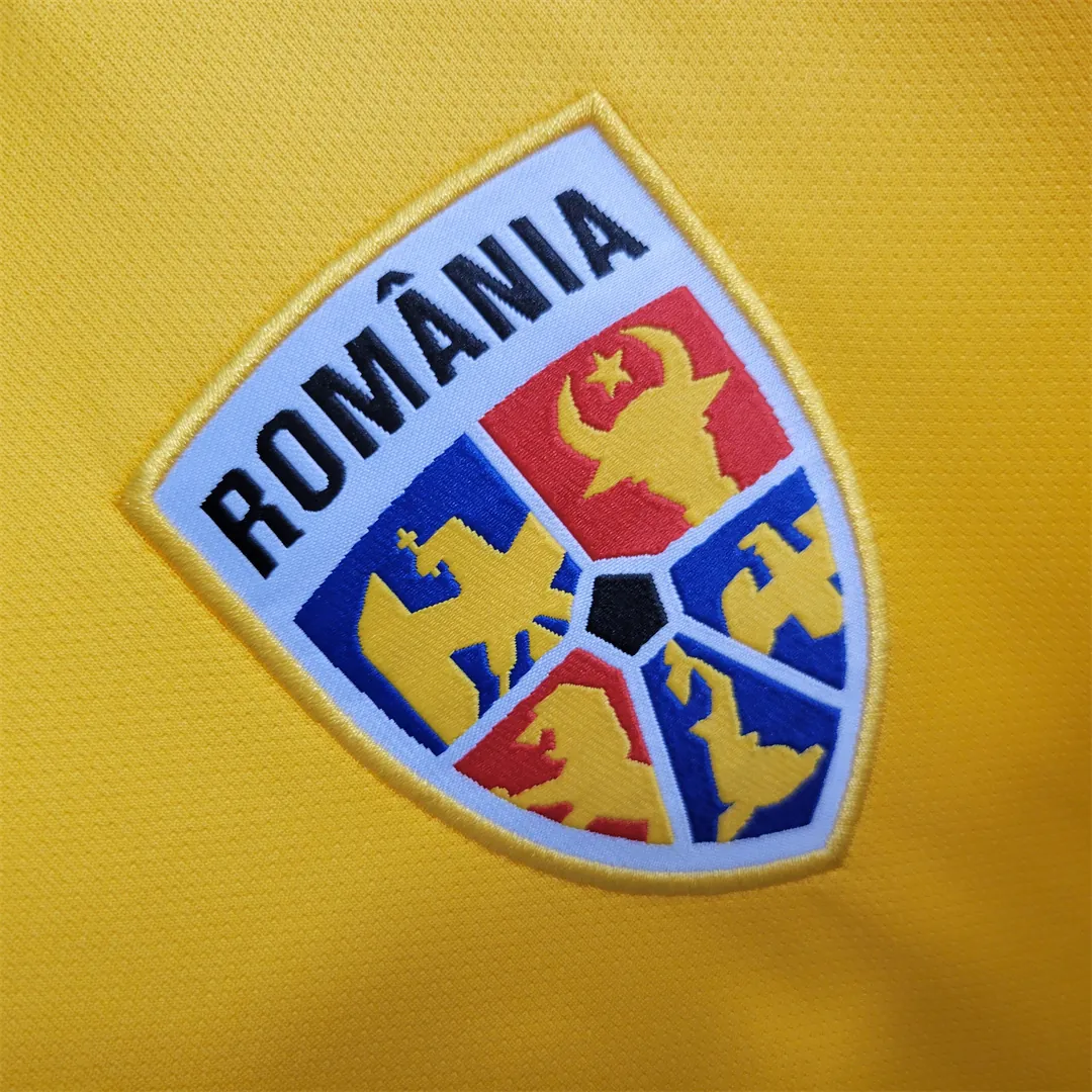 2024 Romania Home Kit UEFA Euro Shirt Best Jerseys Supplier 3